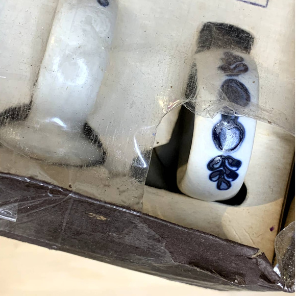 Pfaltzgraff Yorktowne Napkin Rings Vintage Set of 4 - Picture 3 of 10